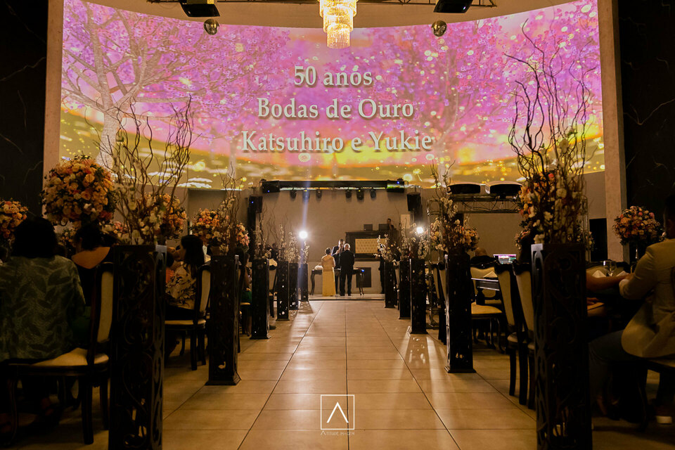 Bodas de ouro de Yukie e Katsuhiro Bodas de ouro de Yukie e Katsuhiro