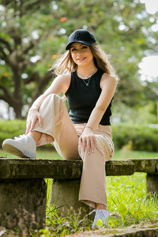 Ensaio da debutante Beatriz