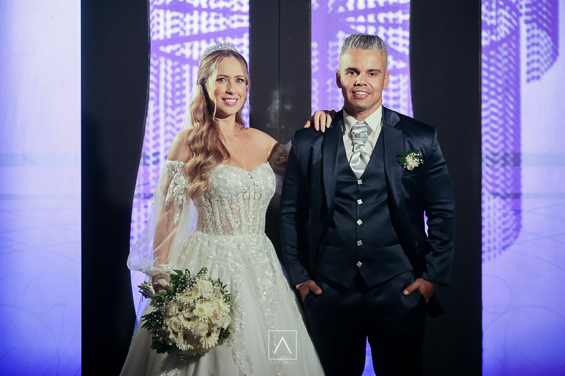 Foto Casamento Bruna e Weverton: O Cenário Perfeito para o 