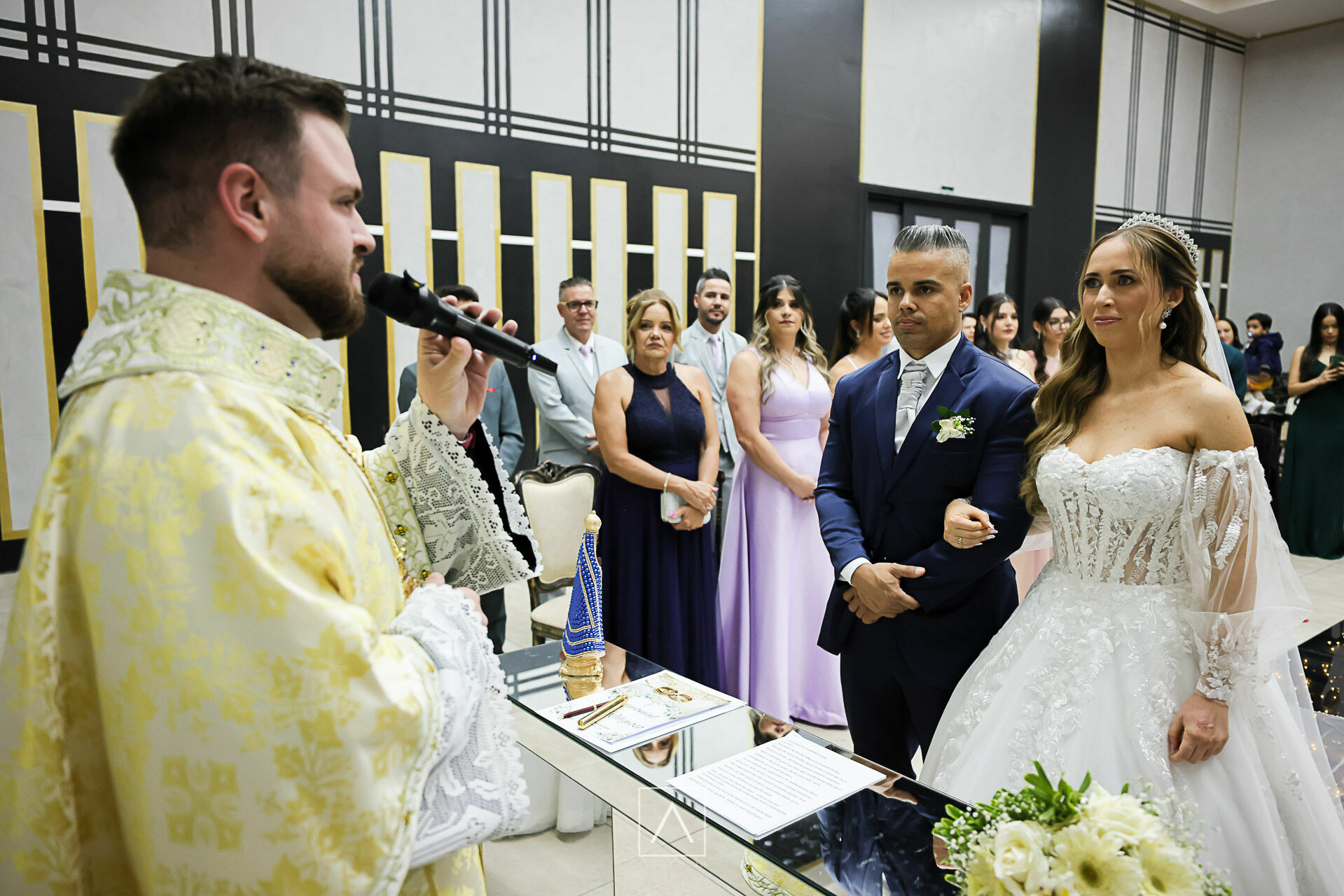 Foto Casamento Bruna e Weverton: O Cenário Perfeito para o 