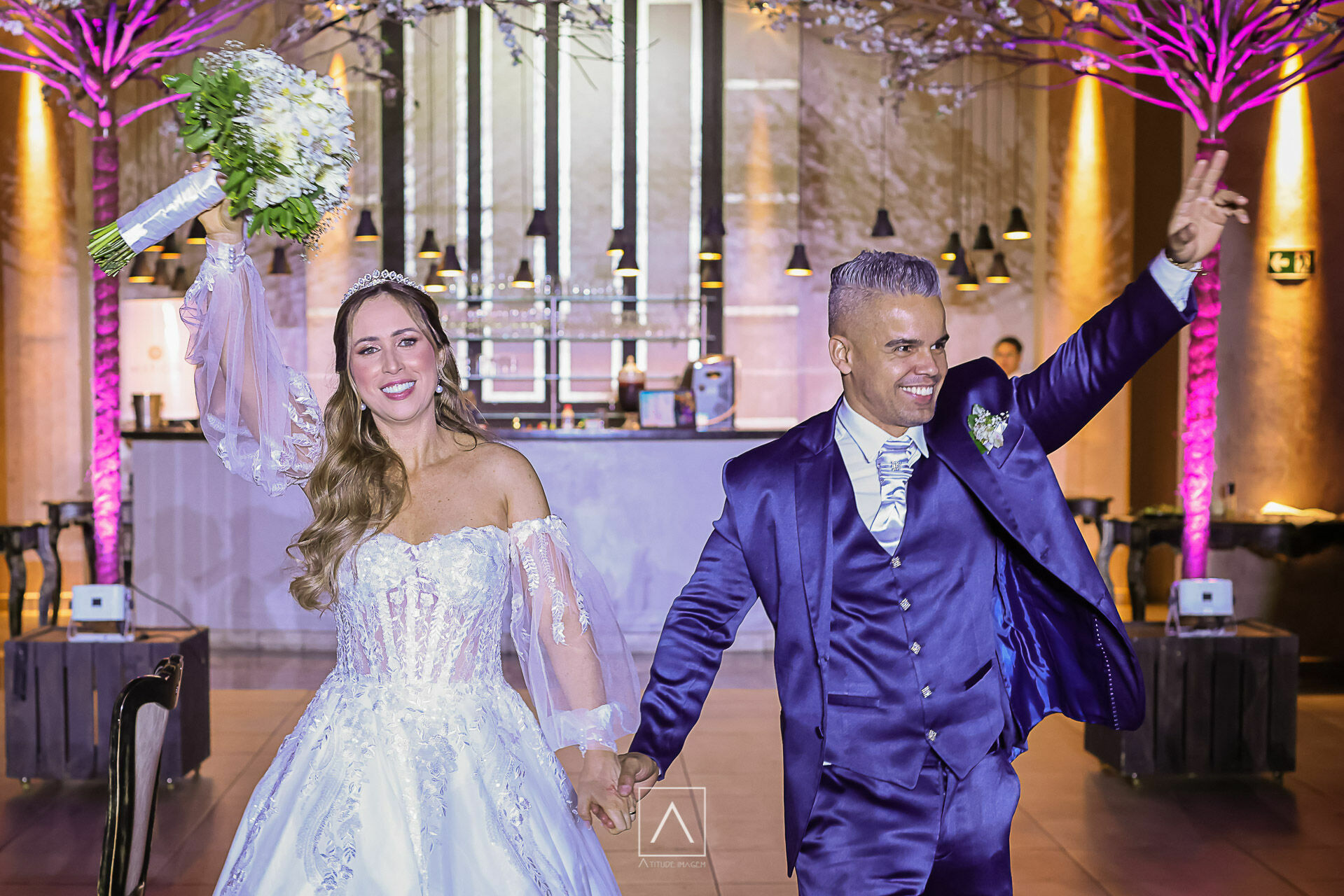 Foto Casamento Bruna e Weverton: O Cenário Perfeito para o 