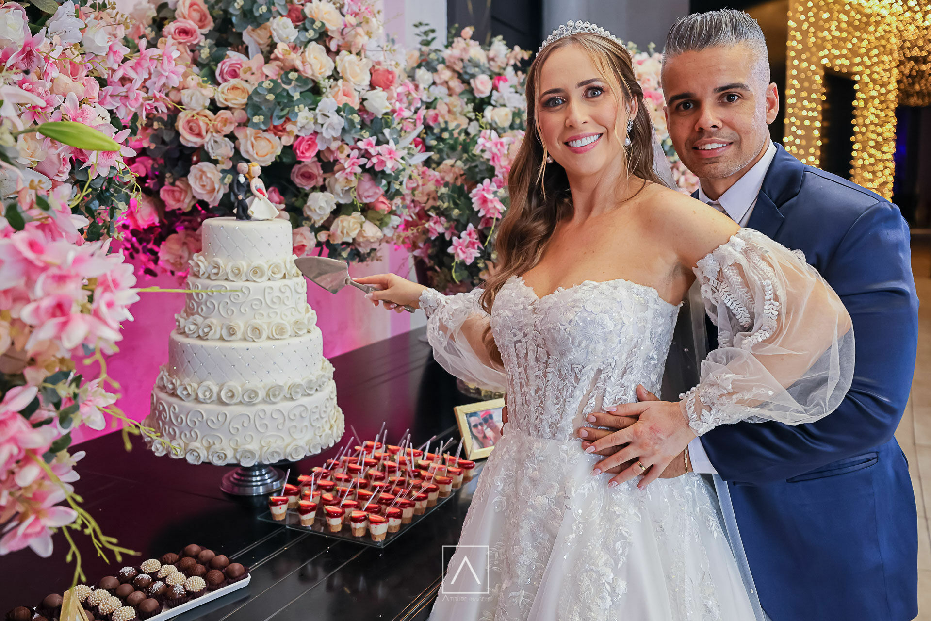 Foto Casamento Bruna e Weverton: O Cenário Perfeito para o 